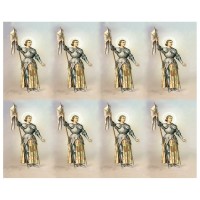 Saint Joan of Arc Eight-Up Micro Perforated Bulk Prayer-Cards - 125 sheets (1000 total cards) Saint Joan of Arc Eight-Up Micro Perforated Bulk Prayer-Cards - 125 sheets (1000 total cards)