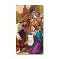 100pk - Saint Veronica Prayer-Card