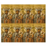 Our Lady of Czestochowa Eight-Up Micro Perforated Bulk Prayer-Cards  - 125 sheets (1000 total cards)