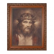 10" x 12" Ornate Wood Frame with an 8" x 10" Chambers: Ecce Homo Print