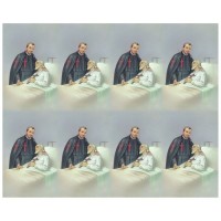Saint Camillus Patron of NURSE'S Eight-Up Micro Perforated Bulk Prayer-Cards - 125 sheets (1000 total cards) Saint Camillus Patron of NURSE'S Eight-Up Micro Perforated Bulk Prayer-Cards - 125 sheets (1000 total cards)