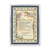Your Blessed Baby Gold Embossed Magnetic Frame with Easel Inc. of 4