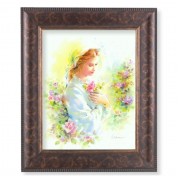 11 1/4" x 13 1/4" Art Deco Frame with 8" x 10" Blanc: Mystical Rose Print