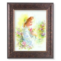 11 1/4" x 13 1/4" Art Deco Frame with 8" x 10" Blanc: Mystical Rose Print 11 1/4" x 13 1/4" Art Deco Frame with 8" x 10" Blanc: Mystical Rose Print