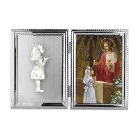 5" x 7" Standing Communion Girl Photo Frame 5" x 7" Standing Communion Girl Photo Frame