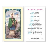 25pk - Oraicion De S. Patricio Laminated Holy Card Pk 25