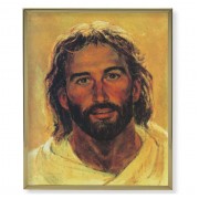 11" x 14" Gold Plaque Frame with a Hook: Head of Christ Print