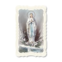 Our Lady of Lourdes Prayer-Card Our Lady of Lourdes Prayer-Card