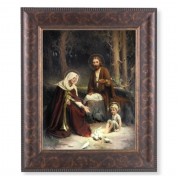 11 1/4" x 13 1/4" Art Deco Frame with an 8" x 10" The Holy Family Print