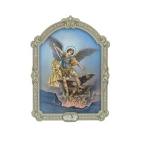 5" Cathedral 3D Plaque Saint Michael