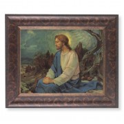 11 1/4" x 13 1/4" Art Deco Frame with an 8" x 10" Meditation in the Garden Print