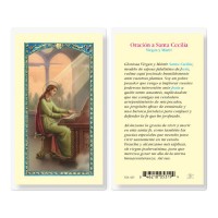 25pk - Oracion a Santa Cecilia Holy Card Pk 25