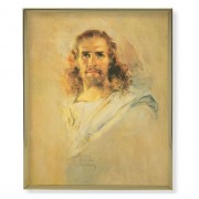 11" x 14" Gold Plaque Frame with a Our Lord Print