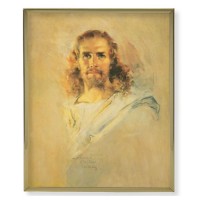 11" x 14" Gold Plaque Frame with a Our Lord Print