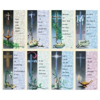 Eterna Series Assorted Eight-Up Micro Perforated Bulk Prayer-Cards  - 125 sheets (1000 total cards)