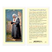 Saint Margaret of Castello Laminated Praying Card