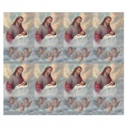 Christ with Baby Eight-Up Micro Perforated Bulk Prayer-Cards  - 125 sheets (1000 total cards)