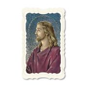 Mourning Christ Holy Card