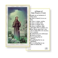 100pk - Saint Francis of Assisi Prayer-Card