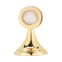 Gold Finish Reliquary with 1.5 inch Opening