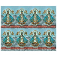 Virgen De San Juan Eight-Up Micro Perforated Bulk Prayer-Cards  - 125 sheets (1000 total cards)