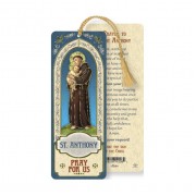 10pk - St. Anthony Laminated Bookmark (Sold in Inc. of 10)