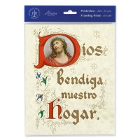 3pk - 8" x 10"  House Blessing in Spanish Print  (sold in inc. of 3)