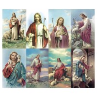 Good Shepherd Eight-Up Micro Perforated Bulk Prayer-Cards  - 125 sheets (1000 total cards)