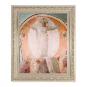 10" x 12" Ornate Silver Frame with a Transfiguration of Christ Print