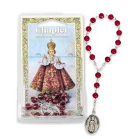 Infant of Prague Ruby Chaplet