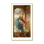 The Good Shepherd Holy Card