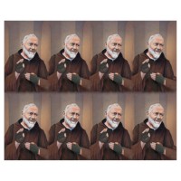 Pio Eight-Up Micro Perforated Bulk Prayer-Cards  - 125 sheets (1000 total cards)
