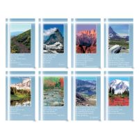 Aurora Mountains with Verse Eight-Up Micro Perforated Holy Cards