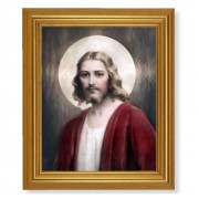 10" x 12" Gold Leaf Finish Beveled Frame with 8" x 10" Confide in Me Textured Art