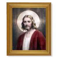 10" x 12" Gold Leaf Finish Beveled Frame with 8" x 10" Confide in Me Textured Art