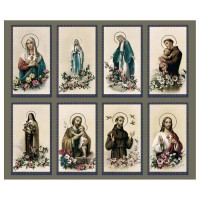 Assorted Subjects Eight-Up Micro Perforated Bulk Prayer-Cards  - 125 sheets (1000 total cards)