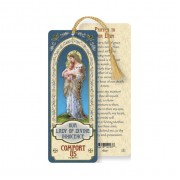 10pk - Our Lady Of Divine Innocence Laminated Bookmark. (Sold in Inc. of 10)