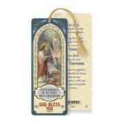 First Communion Boy Laminated Bookmark with Tassel sold in Inc. of 10