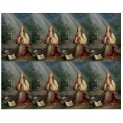 Saint Mary Magdalene Eight-Up Micro Perforated Bulk Prayer-Cards  - 125 sheets (1000 total cards)