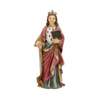 4" Cold Cast Resin Hand Painted Statue of Saint Dymphna in a Deluxe Window Box 4" Cold Cast Resin Hand Painted Statue of Saint Dymphna in a Deluxe Window Box