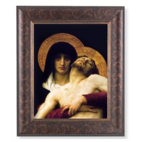 11 1/4" x 13 1/4" Art Deco Frame with an 8" x 10" Bouguereau: The Pieta Print