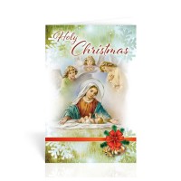 Infant Jesus with Mary and Angels Christmas Greeting Cards Boxed