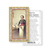 Saint Thomas Aquinas Holy Card
