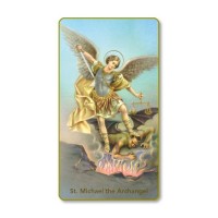 100pk - Saint Michael the Archangel Prayer-Card