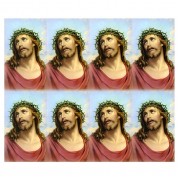 Ecce Homo Eight-Up Micro Perforated Bulk Prayer-Cards - 50 sheets (400 total cards)