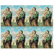 St Joseph Eight-Up Micro Perforated Holy Cards