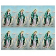 Our Lady of Grace Eight-Up Micro Perforated Bulk Prayer-Cards - 50 sheets (400 total cards)