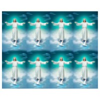 Prince of Peace Eight-Up Micro Perforated Bulk Prayer-Cards - 50 sheets (400 total cards)