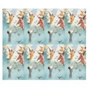 Child with Angel Eight-Up Micro Perforated Bulk Prayer-Cards - 50 sheets (400 total cards)