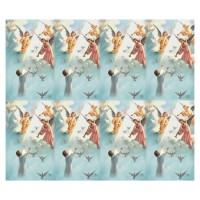 Child with Angel Eight-Up Micro Perforated Bulk Prayer-Cards - 50 sheets (400 total cards)